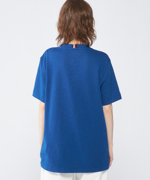 TOMMY HILFIGER(トミーヒルフィガー)の「モノグラムバッヂTシャツ(Tシャツ/カットソー・メンズ・ブルー/アイボリー/ブルー系その他・X-LARGE/SMALL/MEDIUM/LARGE)」の13枚目の写真