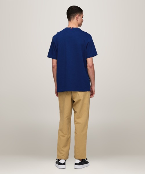 TOMMY HILFIGER(トミーヒルフィガー)の「モノグラムバッヂTシャツ(Tシャツ/カットソー・メンズ・ブルー/アイボリー/ブルー系その他・X-LARGE/SMALL/MEDIUM/LARGE)」の7枚目の写真