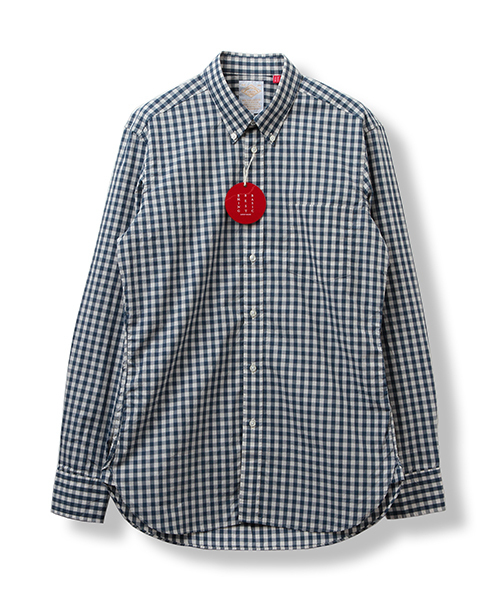 B:MING by BEAMS(ビーミングバイビームス)の「ビーミング by ビームス / “BBB” ボタンダウン シャツ(シャツ/ブラウス・メンズ・その他1/ネイビー/グレー/ブルー系その他/サックスブルー/ブラウン/ブラック/ホワイト・LARGE/SMALL/X-LARGE/MEDIUM)」の7枚目の写真