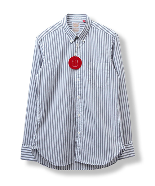 B:MING by BEAMS(ビーミングバイビームス)の「ビーミング by ビームス / “BBB” ボタンダウン シャツ(シャツ/ブラウス・メンズ・その他1/ネイビー/グレー/ブルー系その他/サックスブルー/ブラウン/ブラック/ホワイト・LARGE/SMALL/X-LARGE/MEDIUM)」の3枚目の写真