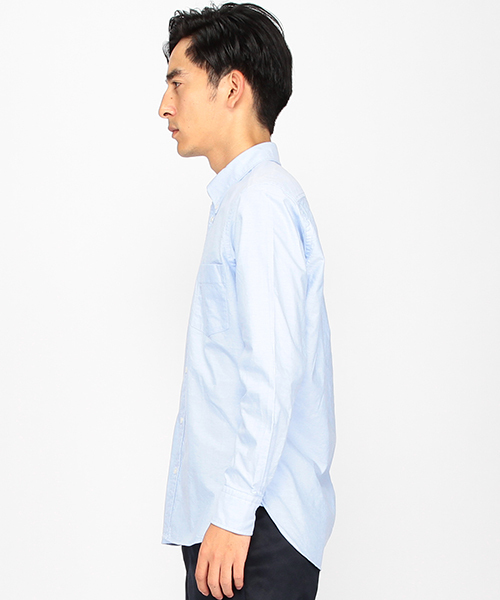 B:MING by BEAMS(ビーミングバイビームス)の「ビーミング by ビームス / “BBB” ボタンダウン シャツ(シャツ/ブラウス・メンズ・その他1/ネイビー/グレー/ブルー系その他/サックスブルー/ブラウン/ブラック/ホワイト・LARGE/SMALL/X-LARGE/MEDIUM)」の10枚目の写真
