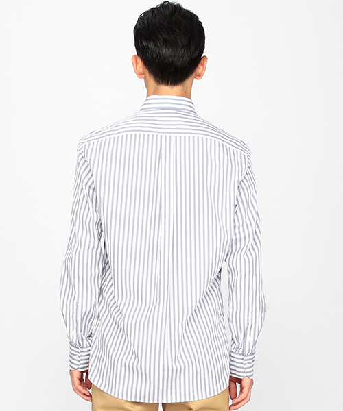 B:MING by BEAMS(ビーミングバイビームス)の「ビーミング by ビームス / “BBB” ボタンダウン シャツ(シャツ/ブラウス・メンズ・その他1/ネイビー/グレー/ブルー系その他/サックスブルー/ブラウン/ブラック/ホワイト・LARGE/SMALL/X-LARGE/MEDIUM)」の21枚目の写真