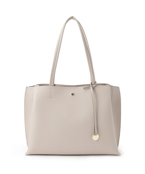 SHOO・LA・RUE（シューラルー）の「◆【軽量／A4】通勤通学にも ふわっと軽いトートバッグ（トートバッグ・レディース・ベージュ系4/グレー/ブラック・00）」の7枚目の写真