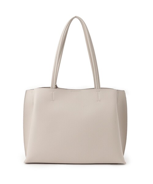 SHOO・LA・RUE（シューラルー）の「◆【軽量／A4】通勤通学にも ふわっと軽いトートバッグ（トートバッグ・レディース・ベージュ系4/グレー/ブラック・00）」の5枚目の写真