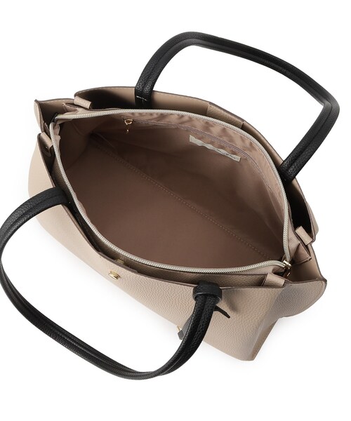 SHOO・LA・RUE（シューラルー）の「◆【軽量／A4】通勤通学にも ふわっと軽いトートバッグ（トートバッグ・レディース・ベージュ系4/グレー/ブラック・00）」の19枚目の写真