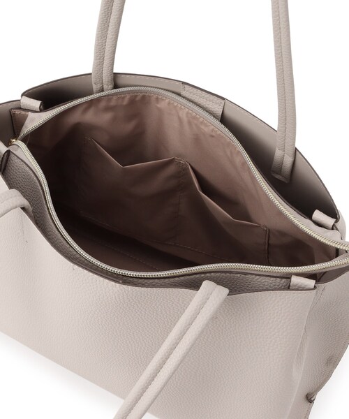 SHOO・LA・RUE（シューラルー）の「◆【軽量／A4】通勤通学にも ふわっと軽いトートバッグ（トートバッグ・レディース・ベージュ系4/グレー/ブラック・00）」の17枚目の写真