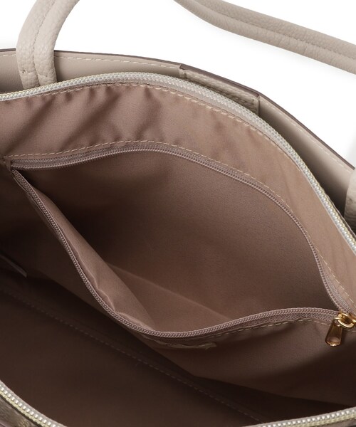 SHOO・LA・RUE（シューラルー）の「◆【軽量／A4】通勤通学にも ふわっと軽いトートバッグ（トートバッグ・レディース・ベージュ系4/グレー/ブラック・00）」の16枚目の写真