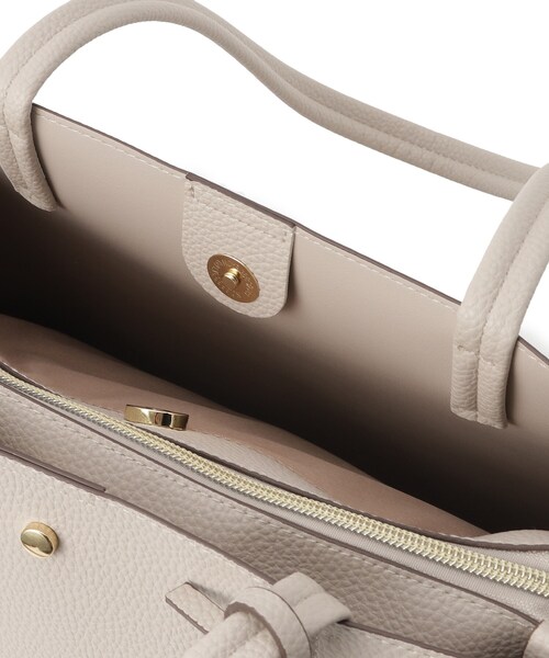 SHOO・LA・RUE（シューラルー）の「◆【軽量／A4】通勤通学にも ふわっと軽いトートバッグ（トートバッグ・レディース・ベージュ系4/グレー/ブラック・00）」の14枚目の写真