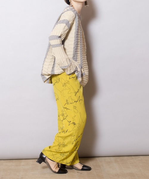 OSMOSIS（オズモーシス）の「プリントパンツ（その他パンツ・レディース・ピンク/イエロー/ブラック・ONE SIZE）」の22枚目の写真