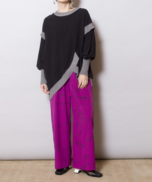 OSMOSIS（オズモーシス）の「プリントパンツ（その他パンツ・レディース・ピンク/イエロー/ブラック・ONE SIZE）」の21枚目の写真