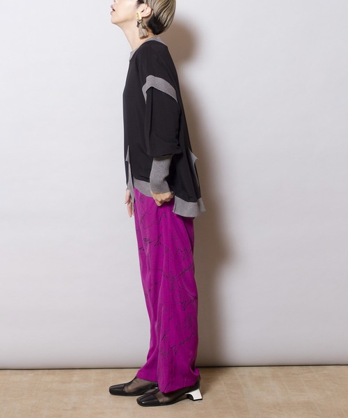 OSMOSIS（オズモーシス）の「プリントパンツ（その他パンツ・レディース・ピンク/イエロー/ブラック・ONE SIZE）」の20枚目の写真