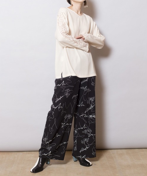 OSMOSIS（オズモーシス）の「プリントパンツ（その他パンツ・レディース・ピンク/イエロー/ブラック・ONE SIZE）」の14枚目の写真