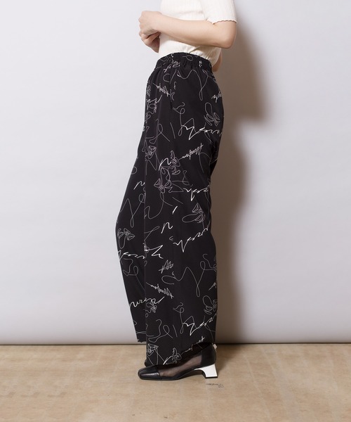 OSMOSIS（オズモーシス）の「プリントパンツ（その他パンツ・レディース・ピンク/イエロー/ブラック・ONE SIZE）」の10枚目の写真