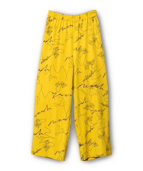 OSMOSIS（オズモーシス）の「プリントパンツ（その他パンツ・レディース・ピンク/イエロー/ブラック・ONE SIZE）」の6枚目の写真