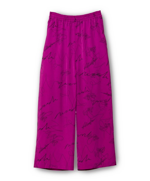 OSMOSIS（オズモーシス）の「プリントパンツ（その他パンツ・レディース・ピンク/イエロー/ブラック・ONE SIZE）」の5枚目の写真