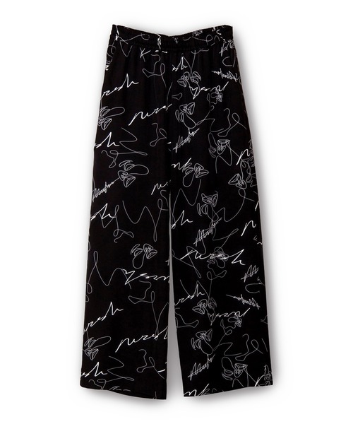 OSMOSIS（オズモーシス）の「プリントパンツ（その他パンツ・レディース・ピンク/イエロー/ブラック・ONE SIZE）」の4枚目の写真