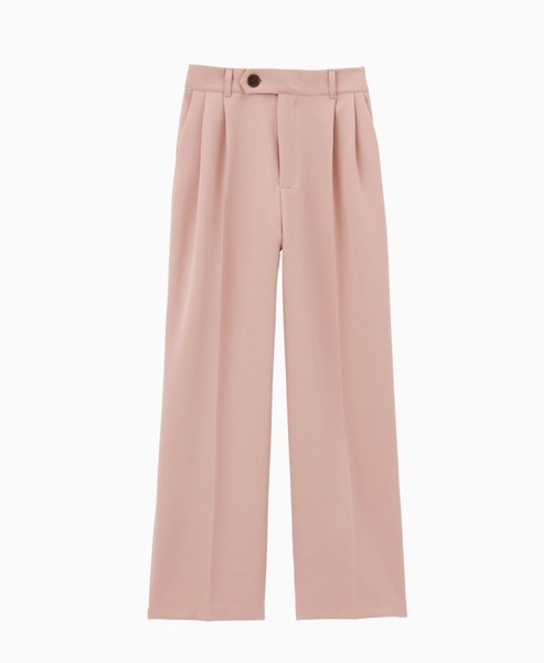 CHAN ME（チャンミ）の「ツータックワイドスラックス（スラックス・レディース・グレー/ピンク/カーキ/ブラック・X-LARGE/LARGE/MEDIUM/SMALL）」の20枚目の写真