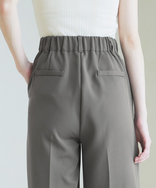 CHAN ME（チャンミ）の「ツータックワイドスラックス（スラックス・レディース・グレー/ピンク/カーキ/ブラック・X-LARGE/LARGE/MEDIUM/SMALL）」の15枚目の写真