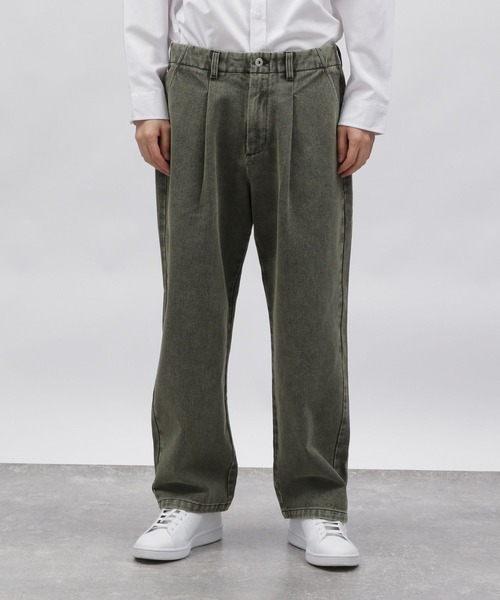 LAKOLE(ラコレ)の「加工デニムパンツ / 991908(デニムパンツ・メンズ・サックスブルー/カーキ/ライトブルー・MEDIUM/LARGE)」の13枚目の写真