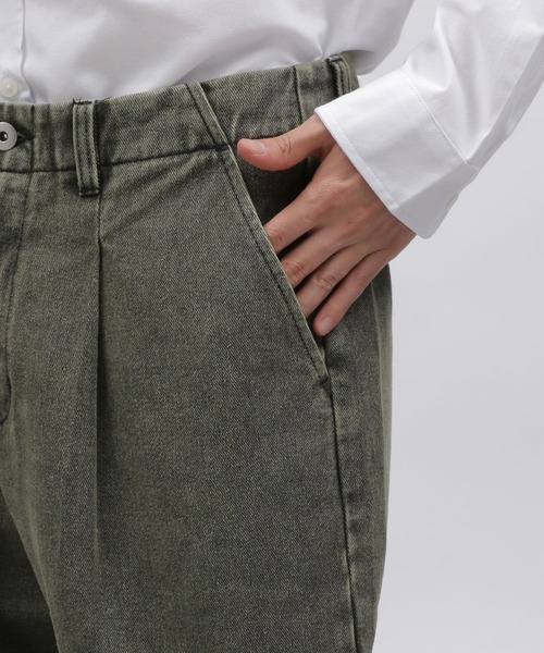 LAKOLE(ラコレ)の「加工デニムパンツ / 991908(デニムパンツ・メンズ・サックスブルー/カーキ/ライトブルー・MEDIUM/LARGE)」の18枚目の写真