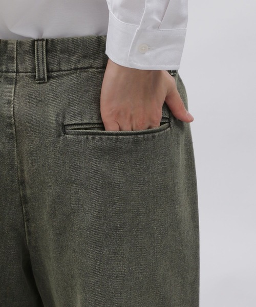 LAKOLE(ラコレ)の「加工デニムパンツ / 991908(デニムパンツ・メンズ・サックスブルー/カーキ/ライトブルー・MEDIUM/LARGE)」の19枚目の写真