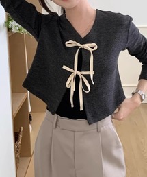 leune｜ルネ（レディース）のカーディガン/ボレロ（リボン）通販
