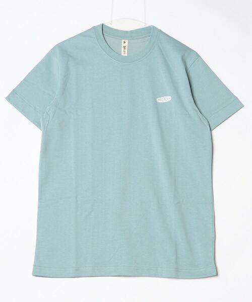 KEEN(キーン)の「OC/RP C&B LOGO TEE / オーシーアールピー シーアンドビー ロゴ ティー / ユニセックス Tシャツ(Tシャツ/カットソー・メンズ・サックスブルー・L/M/S/XL)」の1枚目の写真