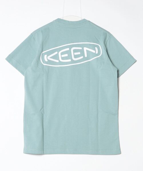 KEEN(キーン)の「OC/RP C&B LOGO TEE / オーシーアールピー シーアンドビー ロゴ ティー / ユニセックス Tシャツ(Tシャツ/カットソー・メンズ・サックスブルー・L/M/S/XL)」の2枚目の写真