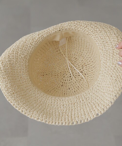 FREE'S MART（フリーズマート）の「雑材ハット（ハット・レディース・ベージュ/ブラウン・ﾌﾘ-）」の19枚目の写真