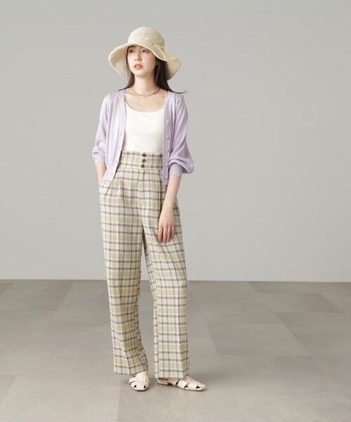 FREE'S MART（フリーズマート）の「雑材ハット（ハット・レディース・ベージュ/ブラウン・ﾌﾘ-）」の3枚目の写真