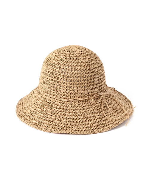 FREE'S MART（フリーズマート）の「雑材ハット（ハット・レディース・ベージュ/ブラウン・ﾌﾘ-）」の7枚目の写真