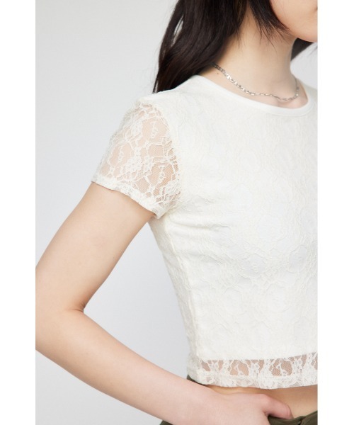 セール】FLOR LACE Tシャツ（Tシャツ/カットソー）｜LAGUA GEM