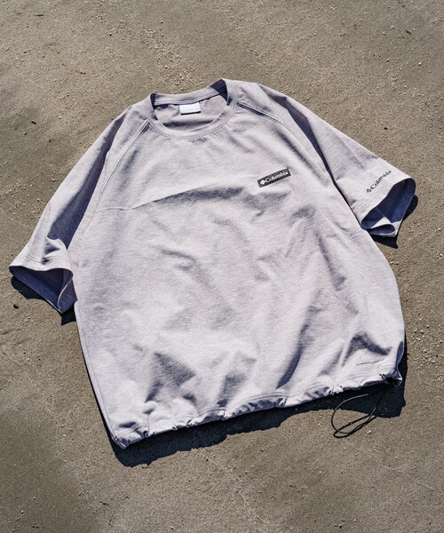 FREAK'S STORE(フリークスストア)の「限定展開 Columbia×FREAK'S STORE/コロンビア 別注 インペリアルパーク ユーティリティー クルーネックTシャツ/ラッシュガード(Tシャツ/カットソー・メンズ・ホワイト/ブラック/グレー・SMALL/MEDIUM/LARGE/X-LARGE)」の3枚目の写真