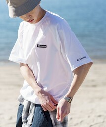 FREAK'S STORE | 限定展開 Columbia×FREAK'S STORE/コロンビア 別注 インペリアルパーク ユーティリティー クルーネックTシャツ/ラッシュガード(Tシャツ/カットソー)