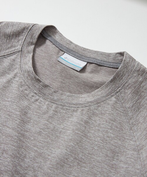 FREAK'S STORE(フリークスストア)の「限定展開 Columbia×FREAK'S STORE/コロンビア 別注 インペリアルパーク ユーティリティー クルーネックTシャツ/ラッシュガード(Tシャツ/カットソー・メンズ・ホワイト/ブラック/グレー・SMALL/MEDIUM/LARGE/X-LARGE)」の6枚目の写真