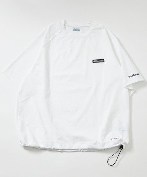 FREAK'S STORE(フリークスストア)の「限定展開 Columbia×FREAK'S STORE/コロンビア 別注 インペリアルパーク ユーティリティー クルーネックTシャツ/ラッシュガード(Tシャツ/カットソー・メンズ・ホワイト/ブラック/グレー・SMALL/MEDIUM/LARGE/X-LARGE)」の15枚目の写真