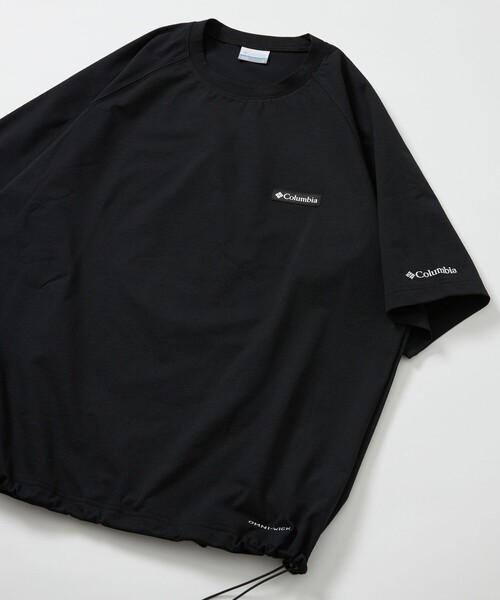 FREAK'S STORE(フリークスストア)の「限定展開 Columbia×FREAK'S STORE/コロンビア 別注 インペリアルパーク ユーティリティー クルーネックTシャツ/ラッシュガード(Tシャツ/カットソー・メンズ・ホワイト/ブラック/グレー・SMALL/MEDIUM/LARGE/X-LARGE)」の18枚目の写真