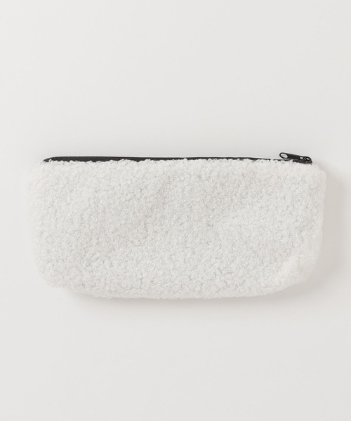 E&C closet…(イーアンドシークローゼット)の「ボアペンケース(ポーチ・レディース・オフホワイト/ホワイト系その他・FREE)」の8枚目の写真