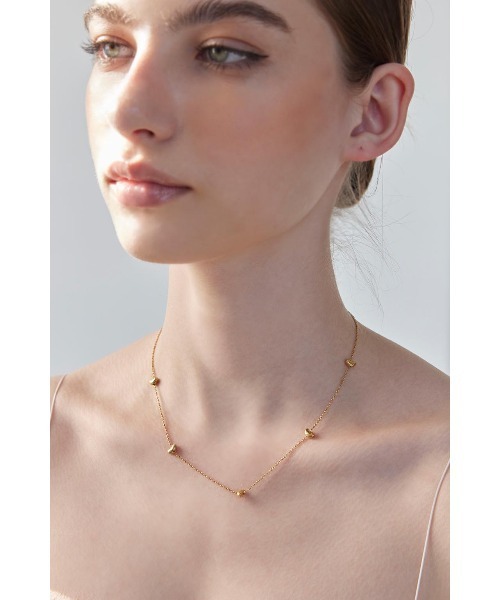 ALEXIA STAM（アリシアスタン）の「Bean Necklace /[316Lステンレス]ビーンネックレス（ネックレス・レディース・ゴールド・FREE）」の5枚目の写真