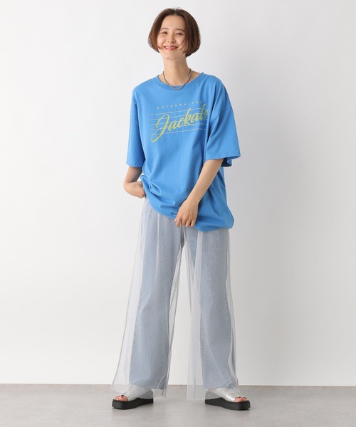 LEPSIM(レプシィム)の「チュールレイヤードパンツ 116428(その他パンツ・レディース・ブラック/ライトグレー・FREE)」の17枚目の写真