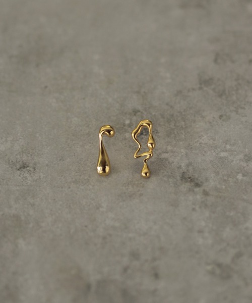 bonu.(ボヌ)の「【silver925】アシメデザインピアス(ピアス(両耳用)・レディース・シルバー/ゴールド・FREE)」の6枚目の写真