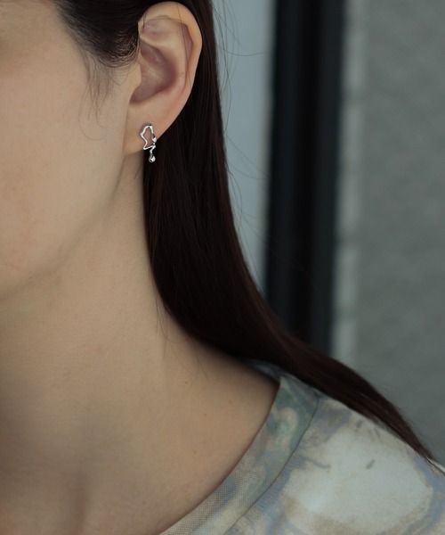 bonu.(ボヌ)の「【silver925】アシメデザインピアス(ピアス(両耳用)・レディース・シルバー/ゴールド・FREE)」の13枚目の写真