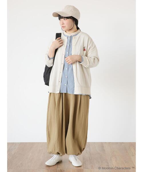 Samansa Mos2（サマンサ モスモス）の「【MOOMIN × SamansaMos2】ドロストリュック（限定カラー グリーン）（ハンドバッグ・レディース・ベージュ/グリーン/ブラック・F）」の10枚目の写真