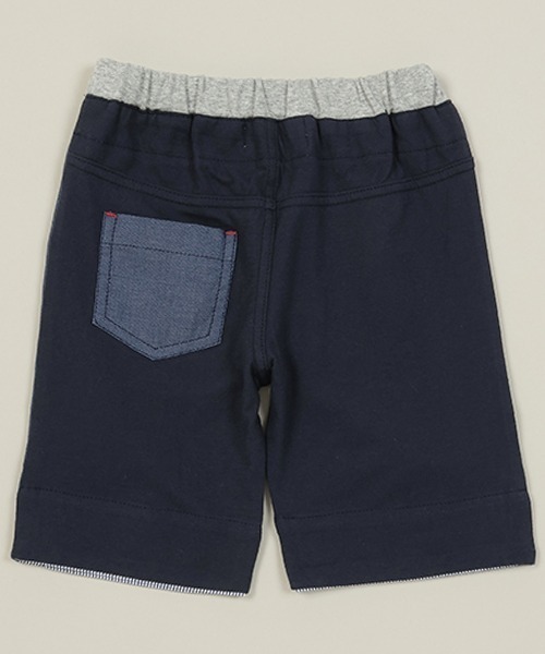 sense of wonder（センスオブワンダー）の「星柄ダンガリーハーフパンツ（スウェットパンツ・キッズ・ネイビー・120cm/110cm/100cm/90cm/80ｃｍ/130cm）」の2枚目の写真