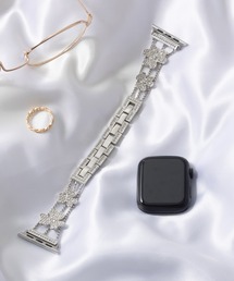 emonique（エモニーク）の「ステンレス製 Apple Watch Band スマートウォッチバンド【38/40/41/42/44/45/49mm対応】（デジタル腕時計）」