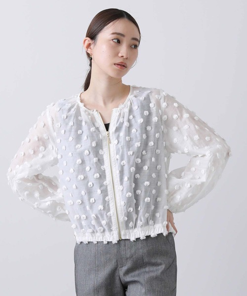 本日迄出品❕【gready brilliant 】エコレザーギャザーブルゾン