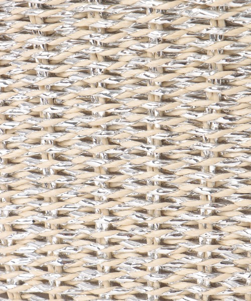 notch.（ノッチ）の「COOCO クーコ メタリックフィルムかごバッグ（かごバッグ・レディース・シルバー/ゴールド・ONESIZE）」の10枚目の写真