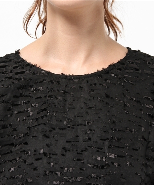 mystic（ミスティック）の「【Omekashi】JQシフォンプルオーバー（シャツ/ブラウス・レディース・グレー/ピンク/ブラック・ﾌﾘ-）」の7枚目の写真