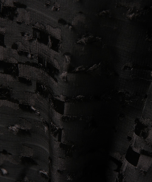 mystic（ミスティック）の「【Omekashi】JQシフォンプルオーバー（シャツ/ブラウス・レディース・グレー/ピンク/ブラック・ﾌﾘ-）」の11枚目の写真