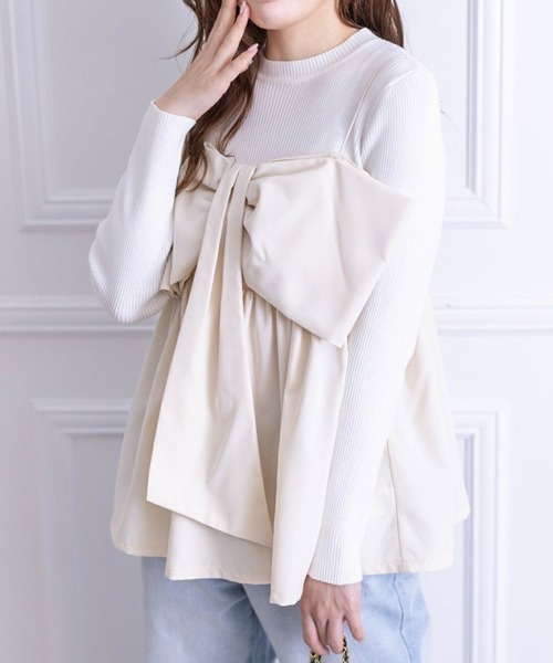 clear（クリア）の「ビッグリボンビスチェ［バレエコア ガーリー 主役